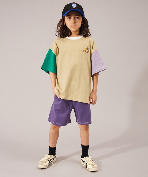 MEDM 毛糸 ポケット 半袖 Tシャツ 新作 ストリート 男女兼用 PAIRMANON STREET（ペアマノンストリート）の「【PAIRMANON