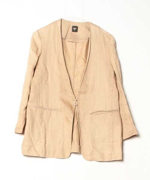 DEUXIEME CLASSE ノーカラージャケット MUSE DEUXIEMECLASSE