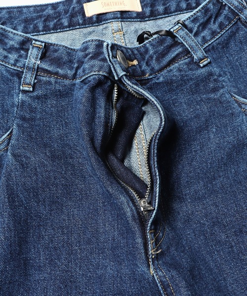 SOMETHING(サムシング)の「SOMETHING/サムシング SO HYPER WIDE ハイウエスト ワイドパンツ(その他パンツ・レディース・インディゴブルー/ブルー・XS/S/M)」の10枚目の写真