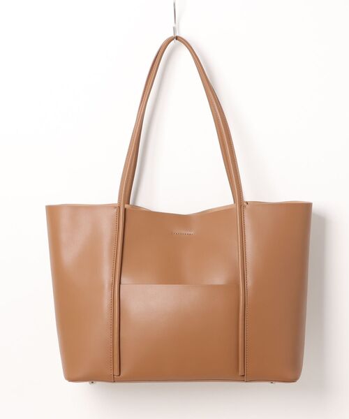 NiiNa(ニーナ)の「【 NiiNa / ニーナ 】高品質牛革 大容量 レザートートバッグ(トートバッグ・レディース・ベージュ/ブラウン/ブラック/ブラウン系その他・FREE)」の3枚目の写真