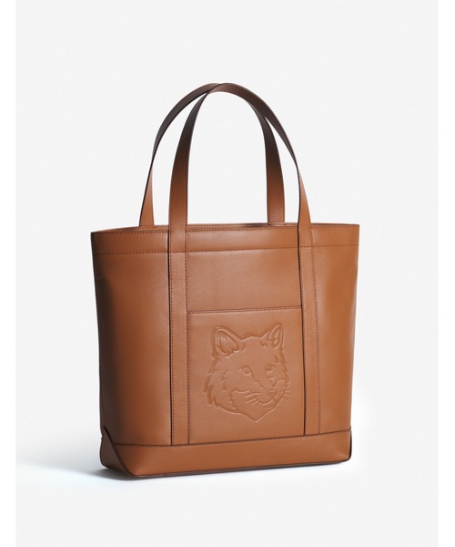メゾンキツネ　MAISON　KITSUNE　トートバッグ　国内正規品　新品未使用 Amazon | (メゾンキツネ) MAISON KITSUNE トートバッグ FOX HEAD