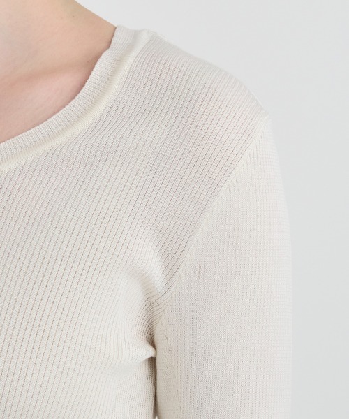 ニット セーター 「RITAN/リタン」Washable Silk Knit Tops/ウォッシャブルシルクニットトップス レディース RITAN/リタン】Washable Silk Knit Tops/ウォッシャブルシルク