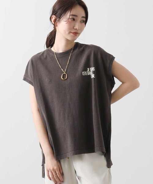 upperhights(アッパーハイツ)の「UpperロゴフレンチT(Tシャツ/カットソー・レディース・オフホワイト/ブラウン・FREE)」の15枚目の写真