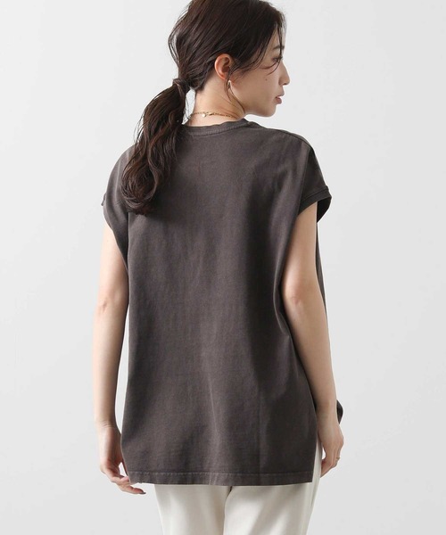 upperhights(アッパーハイツ)の「UpperロゴフレンチT(Tシャツ/カットソー・レディース・オフホワイト/ブラウン・FREE)」の17枚目の写真