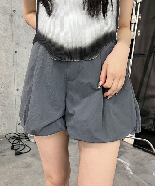 Figments（フィグメンツ）の「バルーンショーツ（その他パンツ・レディース・ブラック/グレー・FREE）」の7枚目の写真