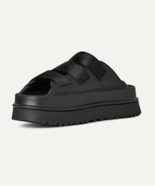 UGG（アグ）の「UGG（アグ）GoldenGlow Slide  ゴールデングロウ スライド（サンダル・レディース・ホワイト/ブラック・6/8/7/5）」の10枚目の写真