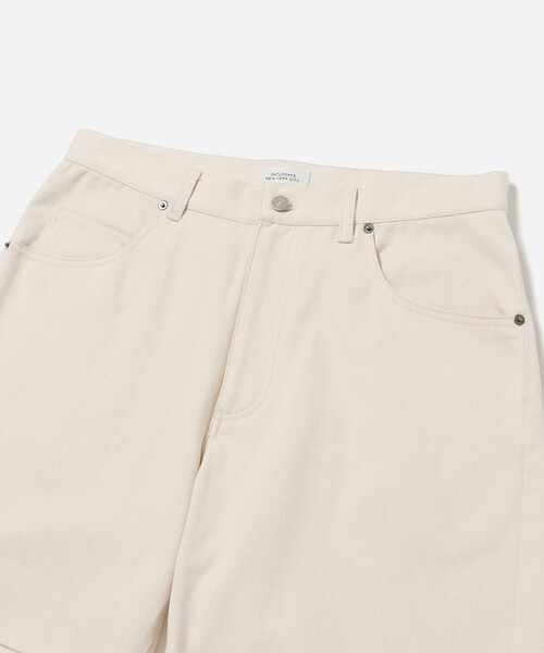 Saturdays NYC(サタデーズ ニューヨークシティ )の「Mario Cut Off Shorts(その他パンツ・メンズ・オフホワイト/ブラック・L/M/S/XL/X-SMALL)」の19枚目の写真