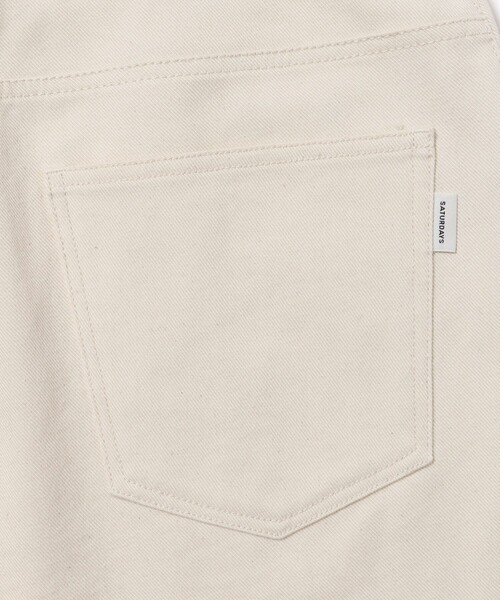 Saturdays NYC(サタデーズ ニューヨークシティ )の「Mario Cut Off Shorts(その他パンツ・メンズ・オフホワイト/ブラック・L/M/S/XL/X-SMALL)」の17枚目の写真