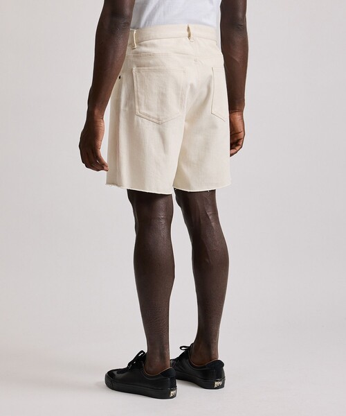 Saturdays NYC(サタデーズ ニューヨークシティ )の「Mario Cut Off Shorts(その他パンツ・メンズ・オフホワイト/ブラック・L/M/S/XL/X-SMALL)」の14枚目の写真