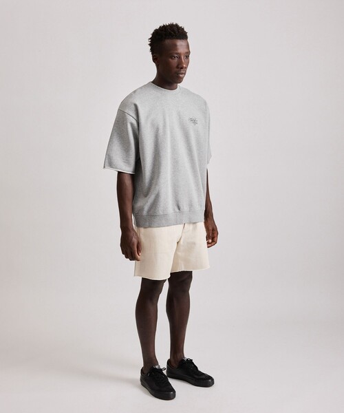 Saturdays NYC(サタデーズ ニューヨークシティ )の「Mario Cut Off Shorts(その他パンツ・メンズ・オフホワイト/ブラック・L/M/S/XL/X-SMALL)」の11枚目の写真