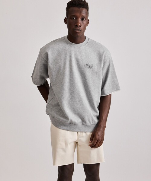 Saturdays NYC(サタデーズ ニューヨークシティ )の「Mario Cut Off Shorts(その他パンツ・メンズ・オフホワイト/ブラック・L/M/S/XL/X-SMALL)」の6枚目の写真