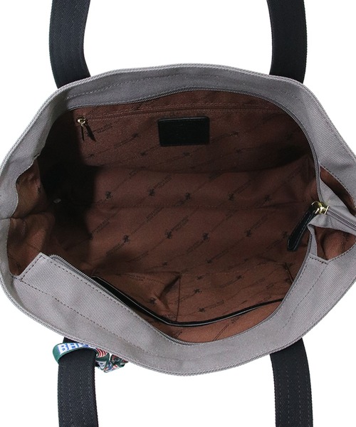 BEVERLY HILLS POLO CLUB（ビバリーヒルズポロクラブ）の「【BEVERLY HILLS POLO CLUB/ビバリーヒルズポロクラブ】キャンバスラージトートバッグ（トートバッグ・レディース・ブラック/ネイビー/グレー/オフホワイト/アイボリー・FREE）」の21枚目の写真