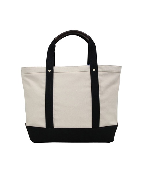 BEVERLY HILLS POLO CLUB（ビバリーヒルズポロクラブ）の「【BEVERLY HILLS POLO CLUB/ビバリーヒルズポロクラブ】キャンバスラージトートバッグ（トートバッグ・レディース・ブラック/ネイビー/グレー/オフホワイト/アイボリー・FREE）」の7枚目の写真