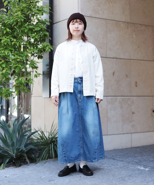 Brocante / ブロカント] 12ozリングデニム アンプリッセスカート