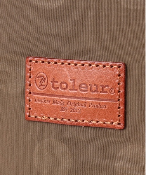 toleur(トーラ)の「toleur ナイロンドットリュック(バックパック/リュック・レディース・カーキ/ライトグレー/ブラック/ライトグリーン/マスタード/ターコイズブルー/オレンジ/ダークパープル/ダークブラウン・FREE)」の10枚目の写真