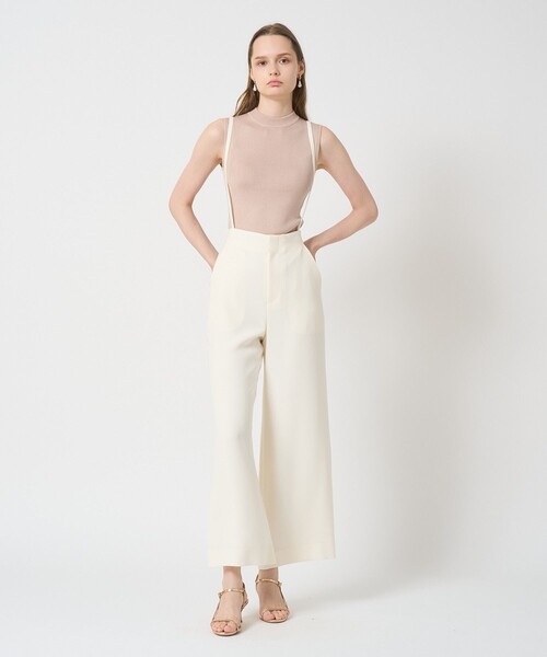 ANAYI(アナイ)の「ソアパールサスペンダーパンツ(その他パンツ・レディース・ブラック/ホワイト・36/38)」の5枚目の写真