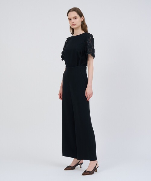 ANAYI(アナイ)の「ソアパールサスペンダーパンツ(その他パンツ・レディース・ブラック/ホワイト・36/38)」の9枚目の写真