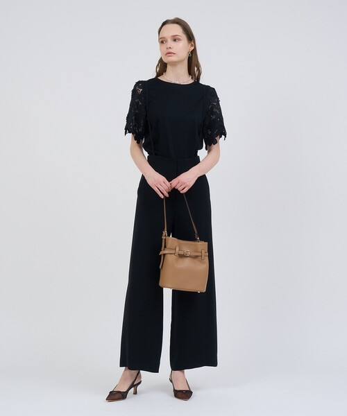 ANAYI(アナイ)の「ソアパールサスペンダーパンツ(その他パンツ・レディース・ブラック/ホワイト・36/38)」の10枚目の写真