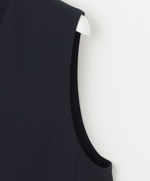 J.PRESS Ladies（J.プレス レディス）の「【洗える・吸水速乾・接触冷感・セットアップ対応】Light ジョーゼット ジレ（その他アウター・レディース・ベージュ系/ブラック系/ネイビー系・XS）」の12枚目の写真