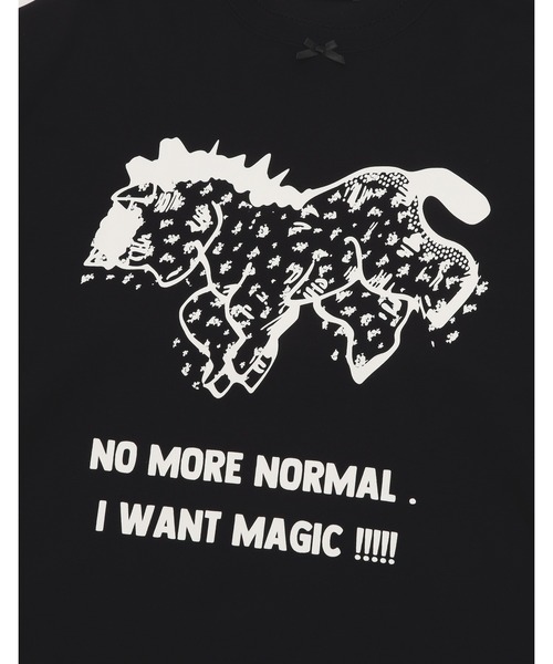 Little sunny bite（リトルサニーバイト）の「pony big tee（Tシャツ/カットソー・レディース・ブラック/ホワイト/ピンク・SMALL/MEDIUM）」の16枚目の写真