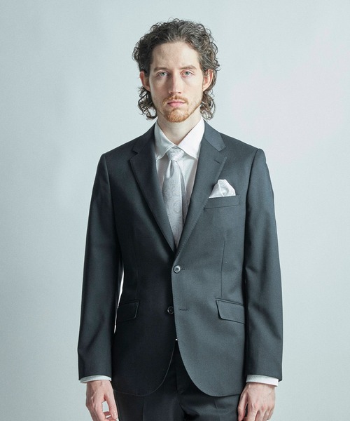 MEN'S BIGI（メンズビギ）の「シャドーペイズリー柄シルクチーフ（バンダナ/スカーフ・メンズ・シルバー/ターコイズブルー/ボルドー/ベージュ・FREE）」の15枚目の写真