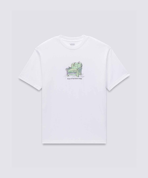 VANS(バンズ)の「INTERIOR DESIGNER Tシャツ(Tシャツ/カットソー・メンズ・ホワイト・SMALL/MEDIUM/LARGE/X-LARGE)」の4枚目の写真