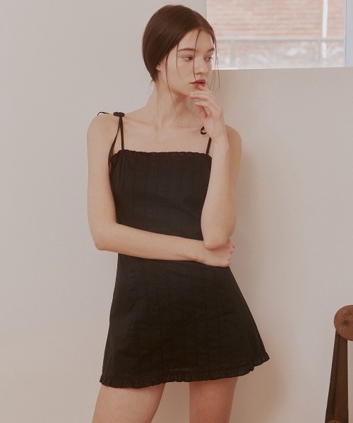 NOTYOURROSE】Lace frill mini dress（ワンピース）｜NOT YOUR