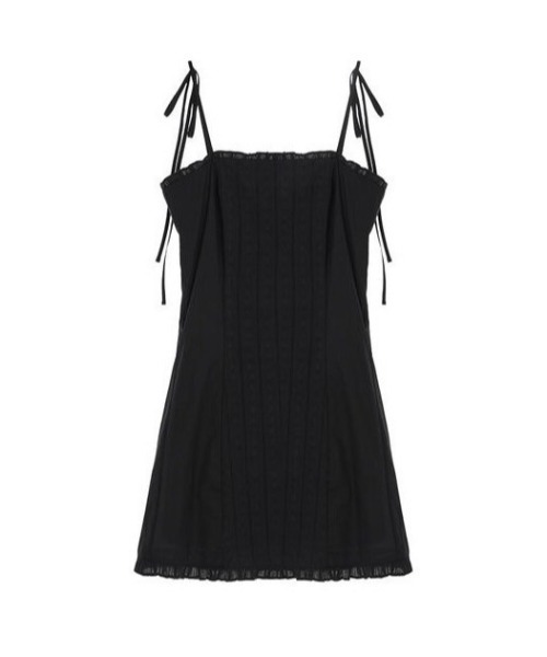 NOT YOUR ROSE ♥Lace frill mini dress /追跡付 NOTYOURROSE】Lace frill mini dress（ワンピース）｜NOT YOUR