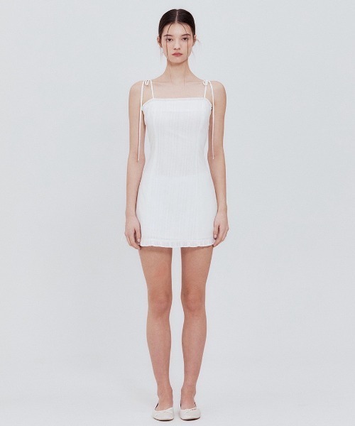 NOTYOURROSE】Lace frill mini dress（ワンピース）｜NOT YOUR