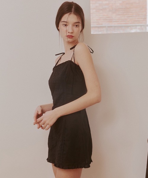 NOT YOUR ROSE ♥Lace frill mini dress /追跡付 NOTYOURROSE】Lace frill mini dress（ワンピース）｜NOT YOUR