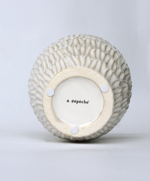a.depeche（アデペシュ）の「【a.depeche/アデペシュ】フラワーベース　花瓶　 / おしゃれなギフトに最適！ / deser flower vase bursa（フラワーベース・レディース・オフホワイト・FREE）」の3枚目の写真