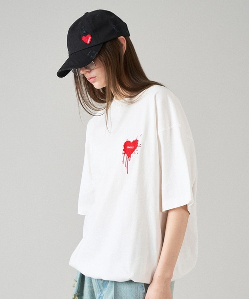 ONCILY（オンシェリー）の「VINTAGE LIKE DAMAGE CAP / ヴィンテージライクダメージキャップ（キャップ・メンズ・ダークグレー/ネイビー/ブラック・FREE）」の12枚目の写真