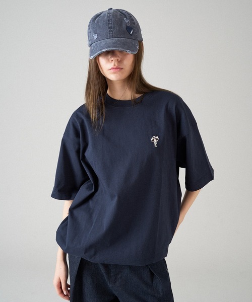 ONCILY（オンシェリー）の「VINTAGE LIKE DAMAGE CAP / ヴィンテージライクダメージキャップ（キャップ・メンズ・ダークグレー/ネイビー/ブラック・FREE）」の16枚目の写真