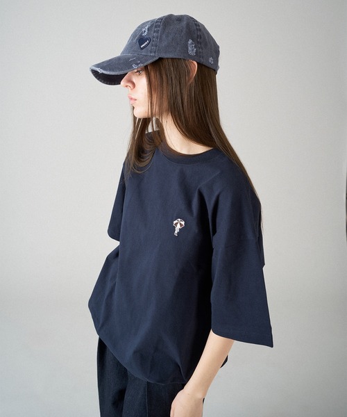 ONCILY（オンシェリー）の「VINTAGE LIKE DAMAGE CAP / ヴィンテージライクダメージキャップ（キャップ・メンズ・ダークグレー/ネイビー/ブラック・FREE）」の17枚目の写真
