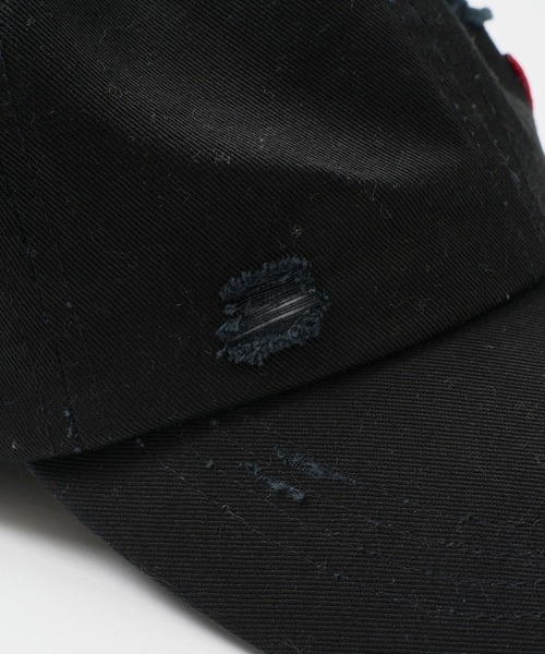 り*り様 HYAKKIヒャッキ Damage Cap 24ss ダメージキャップ ウォッシュドダメージキャップ / Washed Damage Cap（キャップ