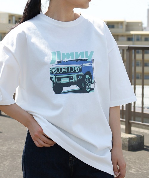 セール】【78】スズキ・ジムニー フォトプリント Tシャツ