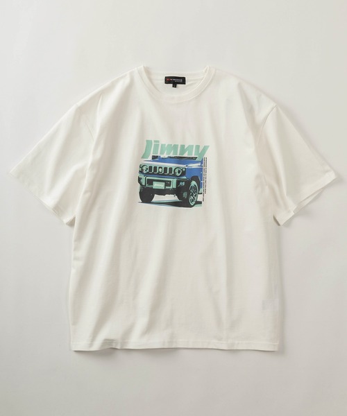 make a ray!（メイク ア レイ！）の「【78】スズキ・ジムニー　フォトプリント Tシャツ/オーバーサイズ（Tシャツ/カットソー・レディース・ホワイト系その他/ブラック/ホワイト系その他2/ホワイト系その他3/チャコールグレー/ホワイト・M/L/XL）」の13枚目の写真