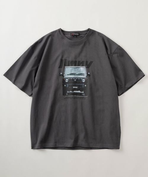 make a ray!（メイク ア レイ！）の「【78】スズキ・ジムニー　フォトプリント Tシャツ/オーバーサイズ（Tシャツ/カットソー・レディース・ホワイト系その他/ブラック/ホワイト系その他2/ホワイト系その他3/チャコールグレー/ホワイト・M/L/XL）」の14枚目の写真