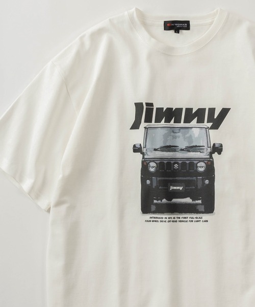 Tシャツ tシャツ 「78」スズキ・ジムニー フォトプリント Tシャツ