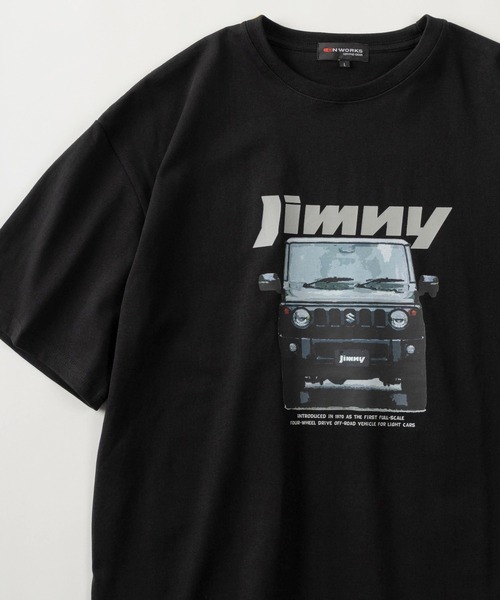 make a ray!（メイク ア レイ！）の「【78】スズキ・ジムニー　フォトプリント Tシャツ/オーバーサイズ（Tシャツ/カットソー・レディース・ホワイト系その他/ブラック/ホワイト系その他2/ホワイト系その他3/チャコールグレー/ホワイト・M/L/XL）」の16枚目の写真