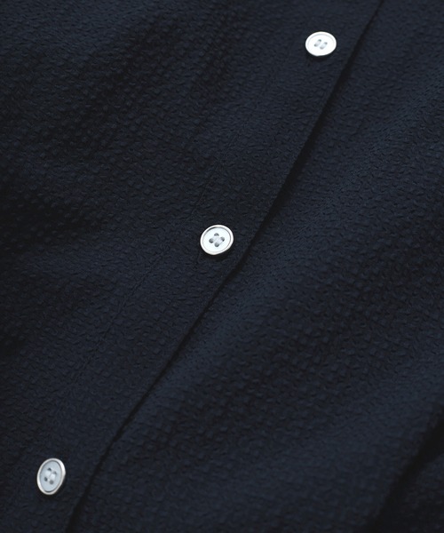 VIS（ビス）の「【UVケア/洗える】フレンチスリーブサッカーブラウス（シャツ/ブラウス・レディース・ホワイト/ブラック系その他/ブルー系その他/ブルー系その他5・FREE）」の18枚目の写真