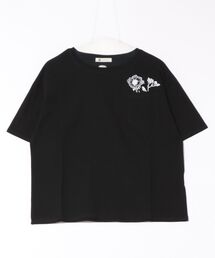 tシャツ (BD)「BARNDOOR」アニマル 刺繍 Tシャツ レディース BARNDOOR tシャツ (BD)「BARNDOOR」アニマル プリント Tシャツ