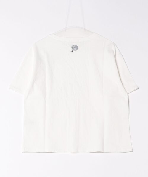 BARNDOOR(バーンドア)の「(BD)【BARNDOOR】フラワー プリント 胸ポケット付き Tシャツ(Tシャツ/カットソー・レディース・ネイビー系1/ホワイト系1/ホワイト系2/ブラック系2・FREE)」の6枚目の写真
