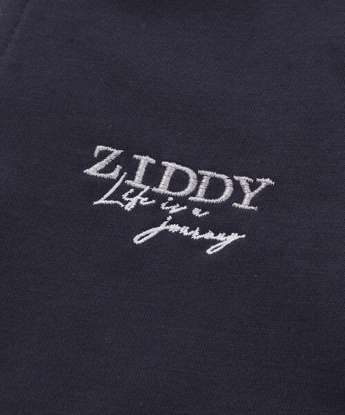 ZIDDY(ジディ)の「【接触冷感】ハーフジップトップス(Tシャツ/カットソー・キッズ・ネイビー/ホワイト・150cm/FREE/140cm/130cm)」の11枚目の写真