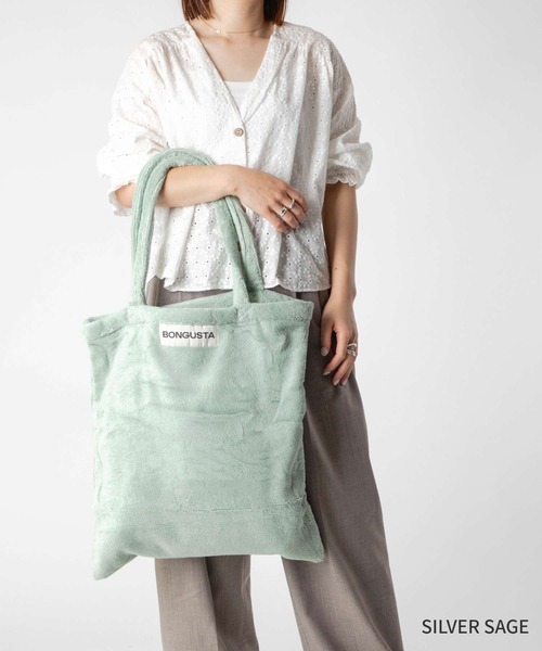 BONGUSTA NARAM TOTEBAG SMALL ボングスタ パイル地トートバッグ