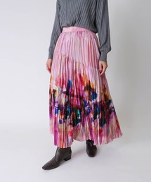 STUMBLY（スタンブリー）の「STUMBLY / Crushed Art Print Skirt(クラッシュアートプリントスカート 535-5220029)（スカート）」