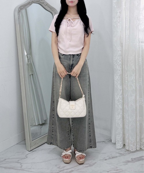 INGNI（イング）の「バックポケットレースワイドルーズデニム（デニムパンツ・レディース・ブルー系その他3/ブルー系その他・S/M）」の19枚目の写真