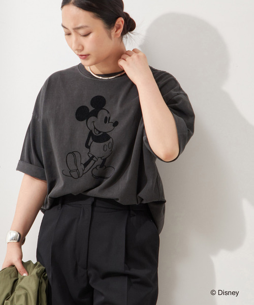 GOOD ROCK SPEED(グッドロックスピード)の「【GOOD ROCK SPEED / グッドロックスピード】MICKEY / T SHIRTS:Tシャツ(Tシャツ/カットソー・レディース・ブラック系その他/ブラウン・4)」の7枚目の写真