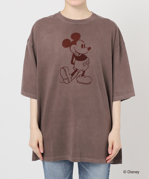 GOOD ROCK SPEED(グッドロックスピード)の「【GOOD ROCK SPEED / グッドロックスピード】MICKEY / T SHIRTS:Tシャツ(Tシャツ/カットソー・レディース・ブラック系その他/ブラウン・4)」の22枚目の写真