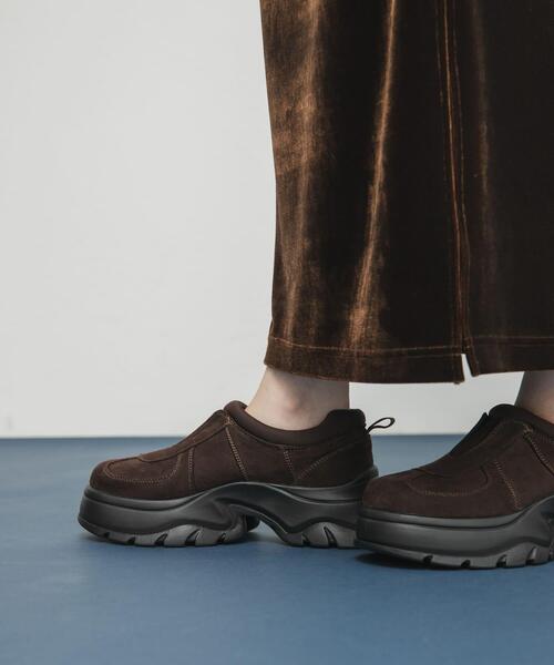 セール】ステッチデザインスリッポン（スニーカー）｜KBF